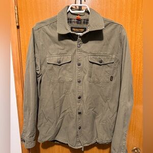 Realtree Men's Green Shirt Jacket